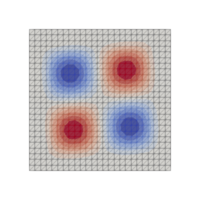 Scalar advection problem